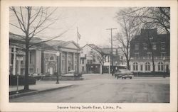 Square facing South-East Lititz, PA Postcard Postcard Postcard