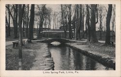 Lititz Spring Park Pennsylvania Postcard Postcard Postcard