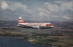 Convair 340, Hawaiian Airlines Postcard