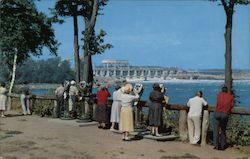 Billion-Dollar St. Lawrence River Seaway and Power Project Postcard