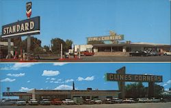 Clines Corners Restaurant, Service Station New Mexico Postcard Postcard Postcard