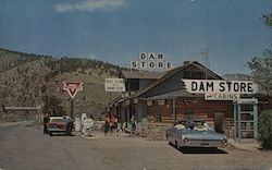 The Dam Store, Best Store by a Dam Site Postcard