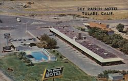 Sky Ranch Motel Postcard