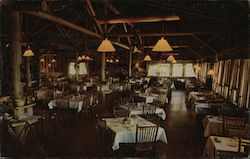 Dining Room, Grand Lake Lodge Postcard