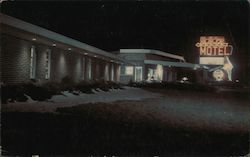 The Holiday Motel Postcard