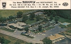 The Motel Shangrila St. Joseph, MO Postcard Postcard Postcard