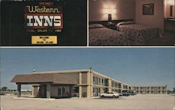 Western Inn Motel Postcard