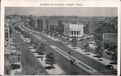 Queens Boulevard Forest Hills, NY Postcard Postcard Postcard