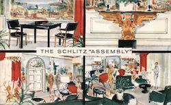 The Schlitz "Assembly" Postcard