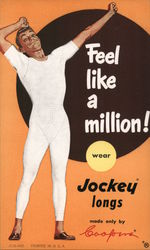 Fell Like a Million, Wear Jockey Longs Postcard