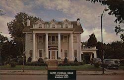 Gates Funeral Home Postcard