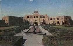 Administration Building, Fairfax Municipal Airport Postcard