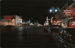 A Night View of Minnesota Avenue Postcard