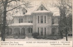 Home of President Harry S. Truman Independence, MO Postcard Postcard Postcard