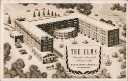 The Elms Hotel Postcard