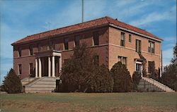 De Baca County Court House Fort Sumner, NM Gene Aiken Postcard Postcard Postcard