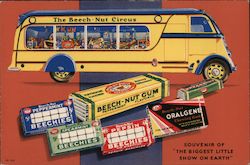 The Beech-Nut Circus Postcard