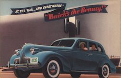 1939 Buick Sedan Postcard