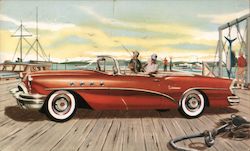 1955 Buick 66-C Century Convertible Postcard