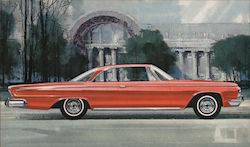 1963 Dodge Custom 880 2-Door Hardtop Cars Postcard Postcard Postcard