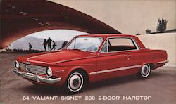 64 Valiant Signet 200 2-Door Hardtop Postcard