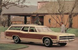 1969 Ford Country Squire Wagon Postcard