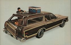 1974 Ford Country Squire with Dual Facing Rear Seats Cars Postcard Postcard 