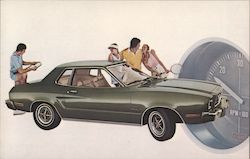 1975 Mustang II 2-dr hardtop Detroit, MI Cars Postcard Postcard Postcard