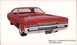 1970 Mercury Marauder, Password for Action Postcard