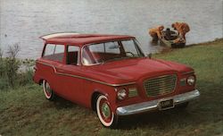 Lark 2-Door Station Wagon (De Luxe) Postcard