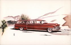 Broadmoor Skyview Limousine Fleet Postcard