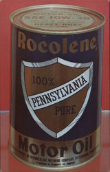 Rocolene Motor Oil Postcard