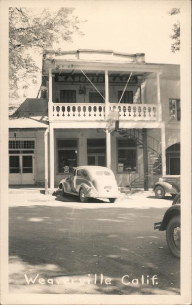 House and old Cars Weaverville California