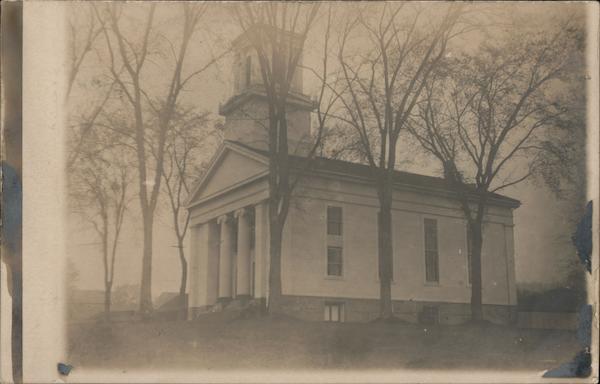 Second Congregational Church of Coventry (1847) Connecticut Postcard
