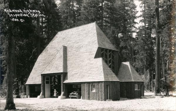 Redwood Highway Inspection Station Crescent City California