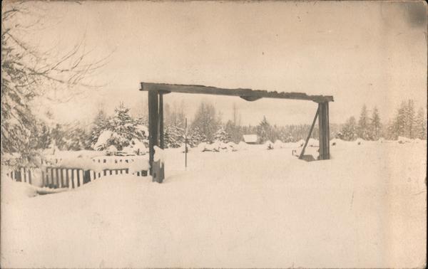 Archway, Winter Scene California