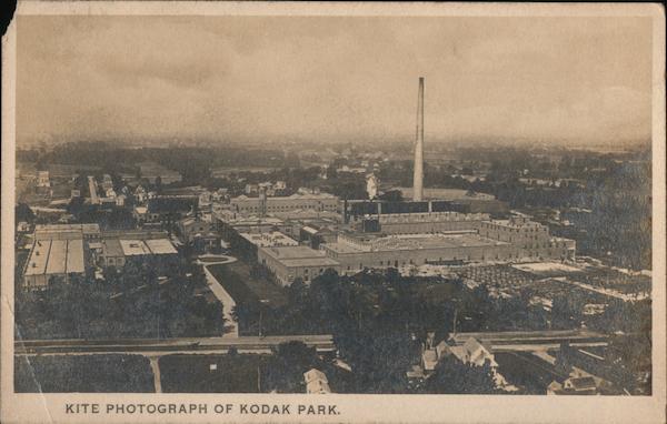 Kite Photograph of Kodak Park Rochester Industrial Exposition 1910 New York