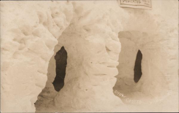 Snow Grotto, 1926 Vinalhaven Maine