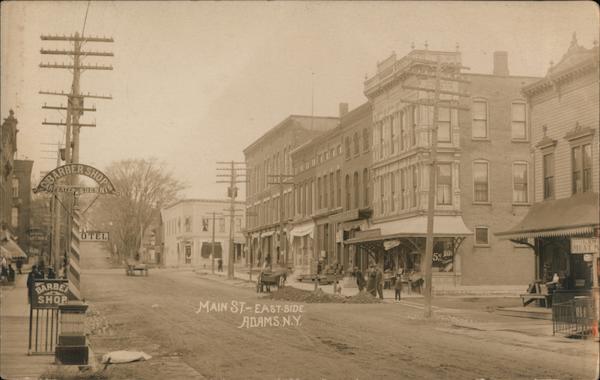 Main St. East Side Adams New York