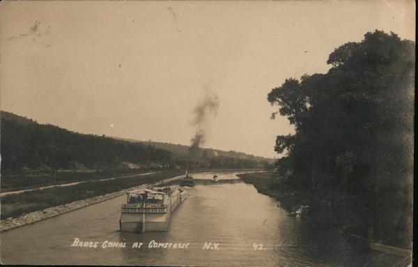 Barge Canal Comstock New York