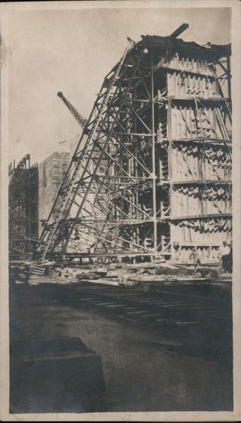 Erie Canal, North Lock Wall looking West New York