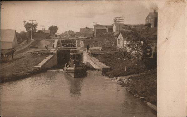 Erie Canal Steam Tug Lillian New York