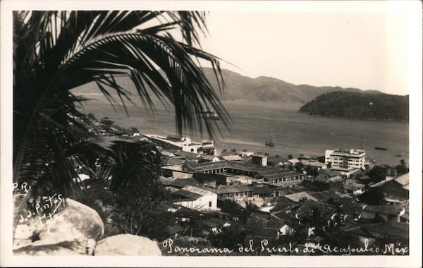 Panorama del Puerto de Acapulco Mexico