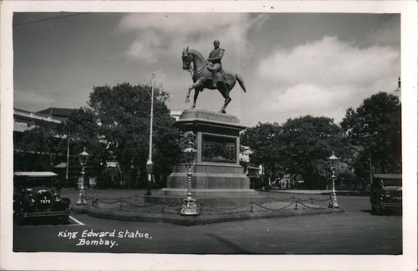 King Edward Statue Bombay India