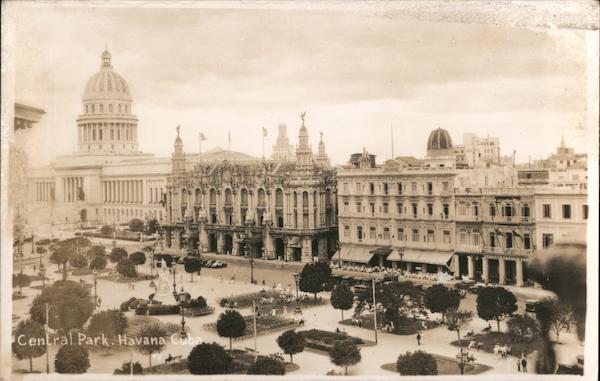 Central Park Havana Cuba