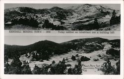 Kendall Mining Ghost Town Postcard