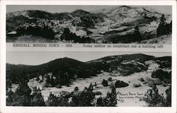 Kendall Mining Ghost Town Lewistown, MT Postcard Postcard Postcard