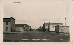 Main Street Looking East Truman, MN Postcard Postcard Postcard