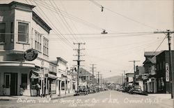 Eastern View on Second St. At Cor. of H. St. Crescent City, CA Postcard Postcard Postcard