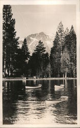 View of Mt. Tallac from Mt. Tallac Pier on Lake Tahoe Postcard